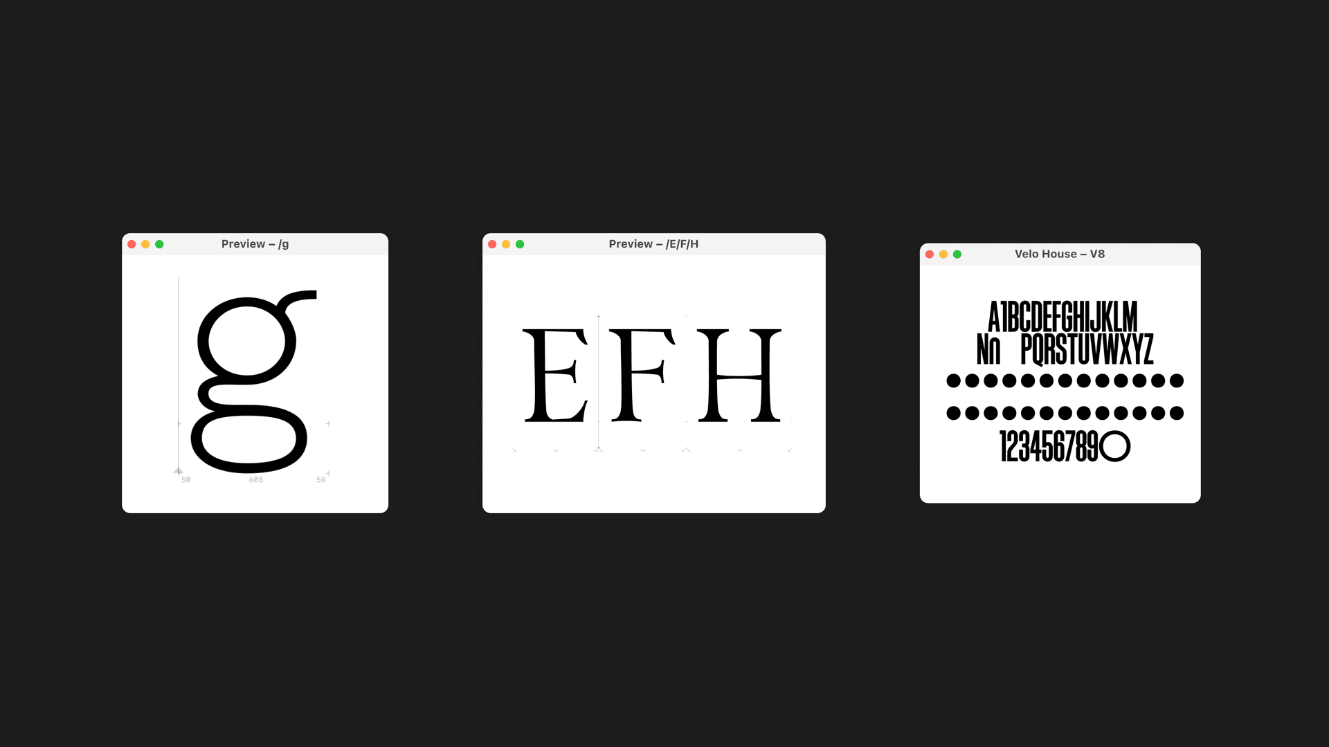 Type design – screen 2
